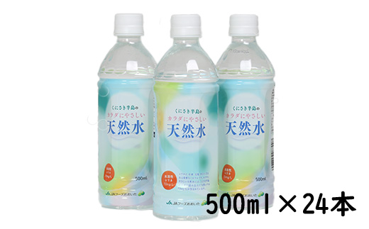 くにさき半島のカラダにやさしい天然水　500ml×24本＜131-007_5＞