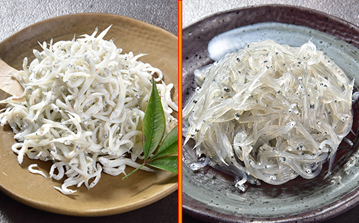 国産！添加物不使用！豊後別府湾産しらす 食べくらべセット 計800g＜108-031_5＞