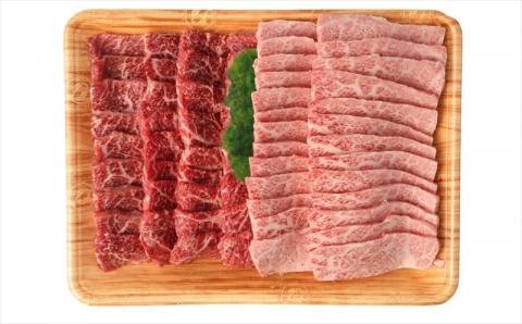 おおいた和牛 バラ焼肉・もも焼肉用セット(合計800g)牛肉 お肉 やきにく 食べ比べ【112102300】【ミートクレスト】