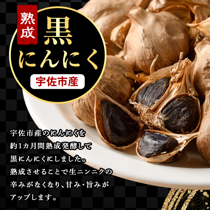 ＜訳あり・不揃い＞活力 黒にんにく(計800g・400g×2P) にんにく ニンニク 野菜【116600100】【シイズンドアグリ】