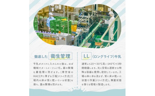 【定期便・全6回(隔月)】みどり牛乳(200ml×48本×隔月6回) 定期便 常温 保存 ミルク 生乳 長期保存 ロングライフ 乳製品 防災 災害 備蓄【215700301】【九州乳業】