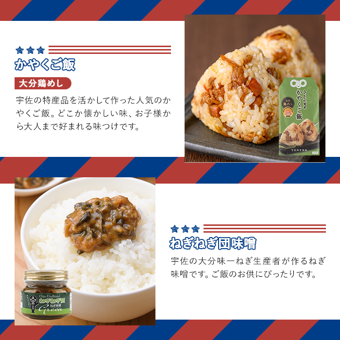 ＜期間限定＞故郷のお祝いセット THE USA Box/DX(10品)詰め合わせ 手ごね味噌 黒煮豆 はちまんの恵 黒豆きな粉 高菜漬け 鶏めし ねぎねぎ団味噌 やせうま とりちん 宇佐勝ちえび ゆずぽん酢 宇佐ブランド認証品【114000800】【一般社団法人　地域商社USA】