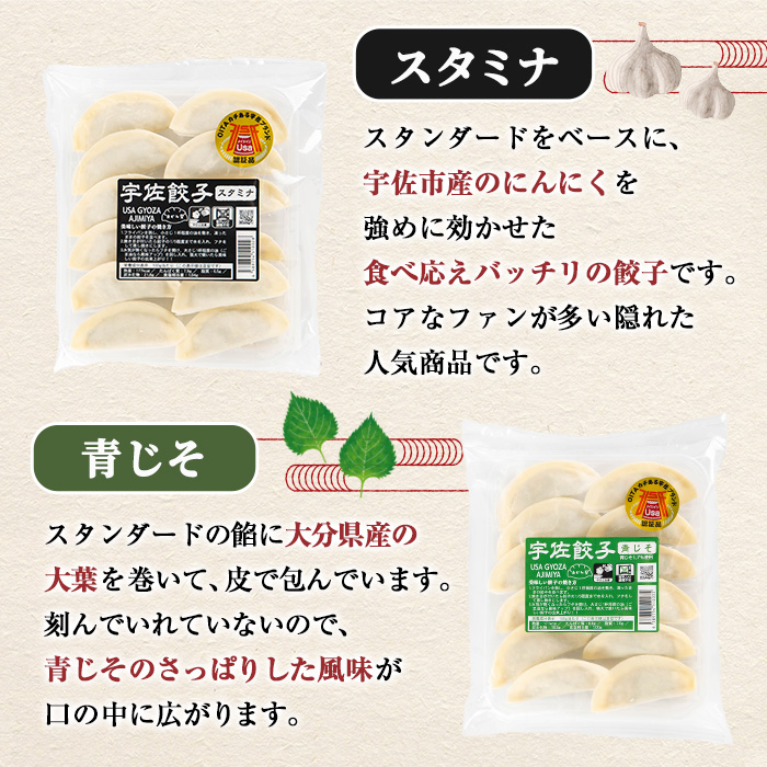 味深屋の宇佐餃子よりどりセット(合計12袋・5種)餃子 ぎょうざ 簡単 惣菜 おかず おつまみ 簡単調理 焼くだけ 食べ比べ セット【104200200】【ＮＰＯ法人 結び恵会】