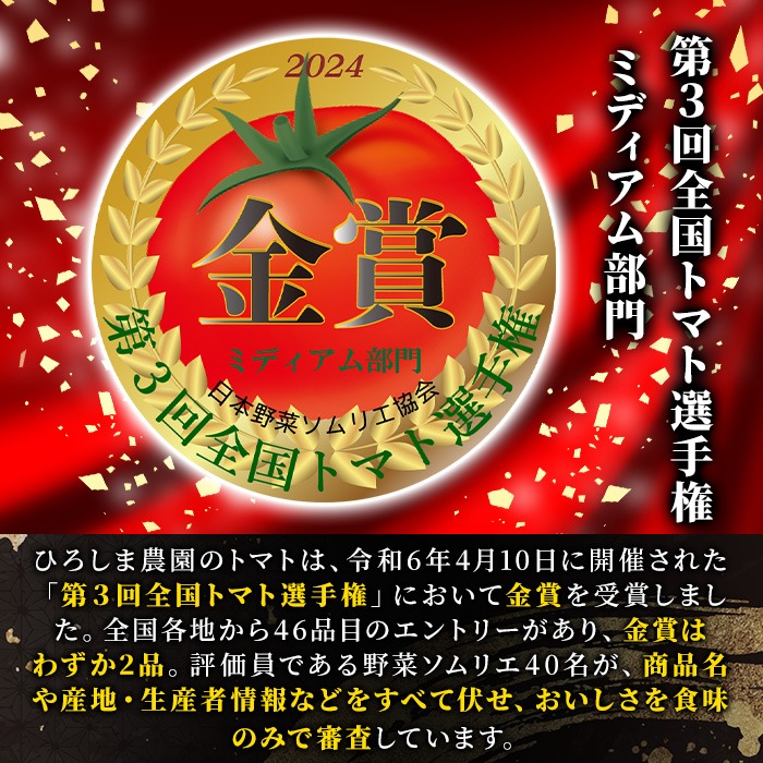＜先行予約受付開始！2026年3月下旬から順次発送予定＞フルーツトマト(2kg)トマト 野菜 期間限定 数量限定【110000201】【ひろしま農園】