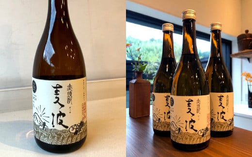 麦焼酎 麦波 ばっは 720ml 12本 セット 25度