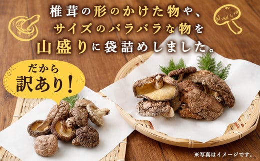 015-1185x1 山盛り 不揃い 椎茸 500g 訳あり 乾燥椎茸 きのこ 茸