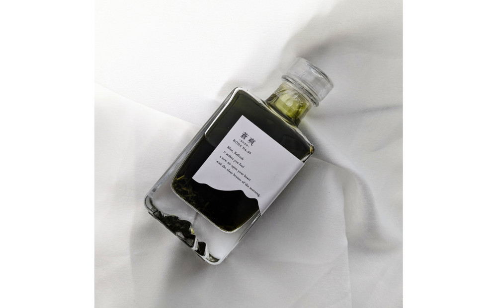 湯布院　ＭＩＫＡＴＡ KO-HA(香葉)のリードディフューザーNo.04 蒼爽