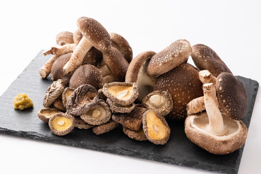 ＼年内発送／ 【特別限定セット】湯布院産 生しいたけ1kg+特品しいたけ3P+乾ししいたけ100g+香ぼす胡椒｜栽培期間農薬不使用