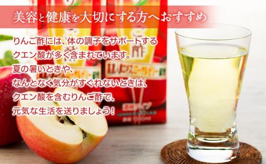 【定期便 3か月】濃縮りんご酢 1000ml×2本（常温保存可能品）
