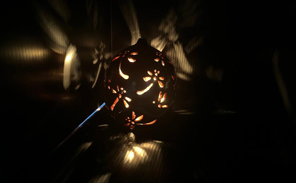 【陶工房　游山】ランプシェード（トンボ）