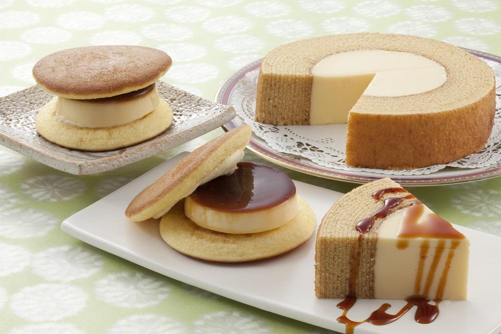 ＼年内発送／【お菓子の菊家】ゆふいん創作菓子 ぷりんどら 5個・ぷりんバーム 1個 詰め合わせ