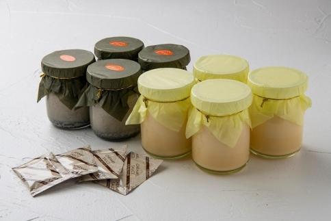 【湯布院 ゆふふ】由布高原なめらかプリン・黒ごまプリンの食べ比べ8個セット（各4個×2）