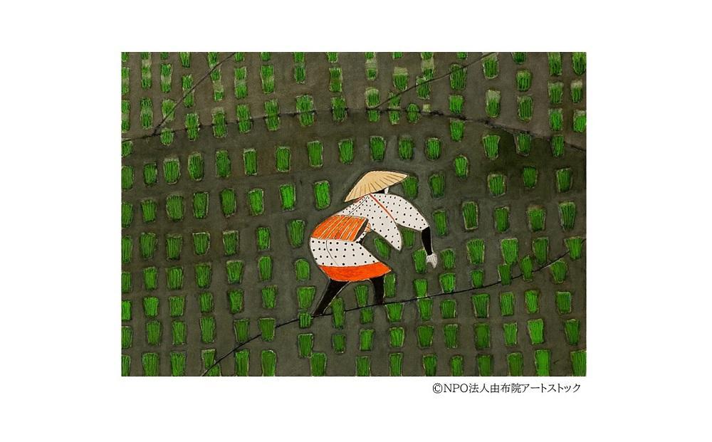 東勝吉 絵はがきセット B〈12枚組（6絵柄×2セット）〉【由布院アートストック】