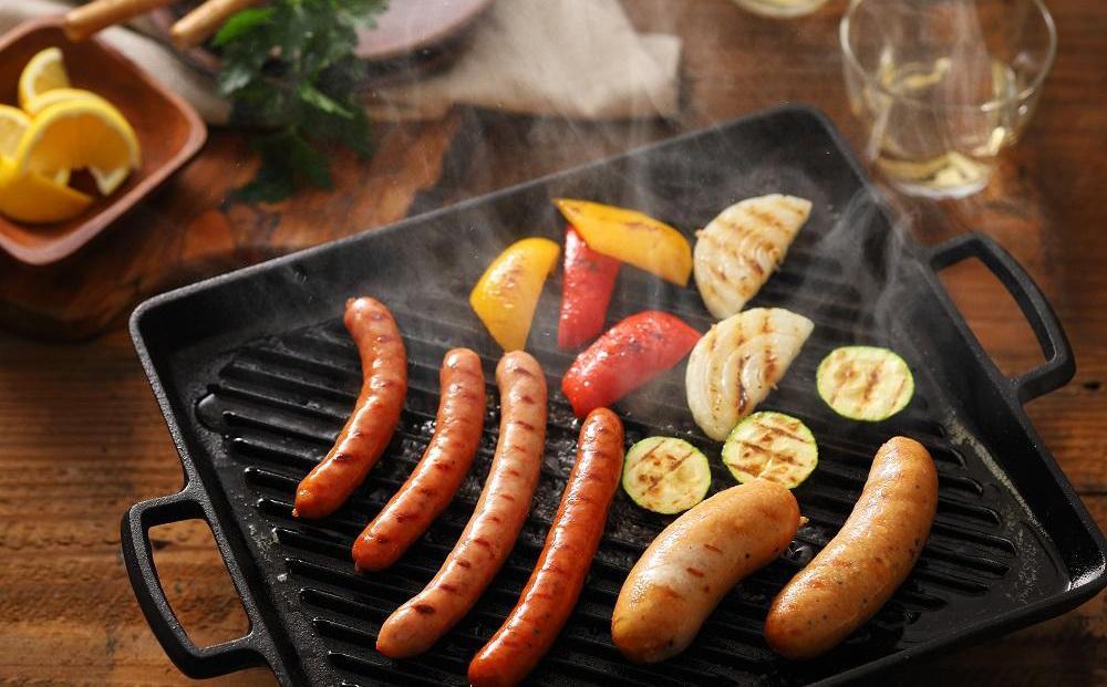 【定期便 全6回】【由布院燻製工房 燻家】ソーセージセットB 計530g×６回＜小分け7品をセットしてお届け＞