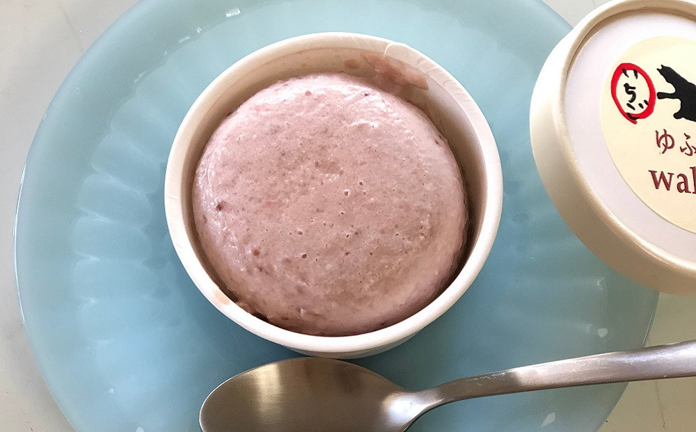 豆乳いちごアイス＆豆乳ラムレーズンアイスセット 約80g×各3個入り 計6個【ゆふいんwakoya】