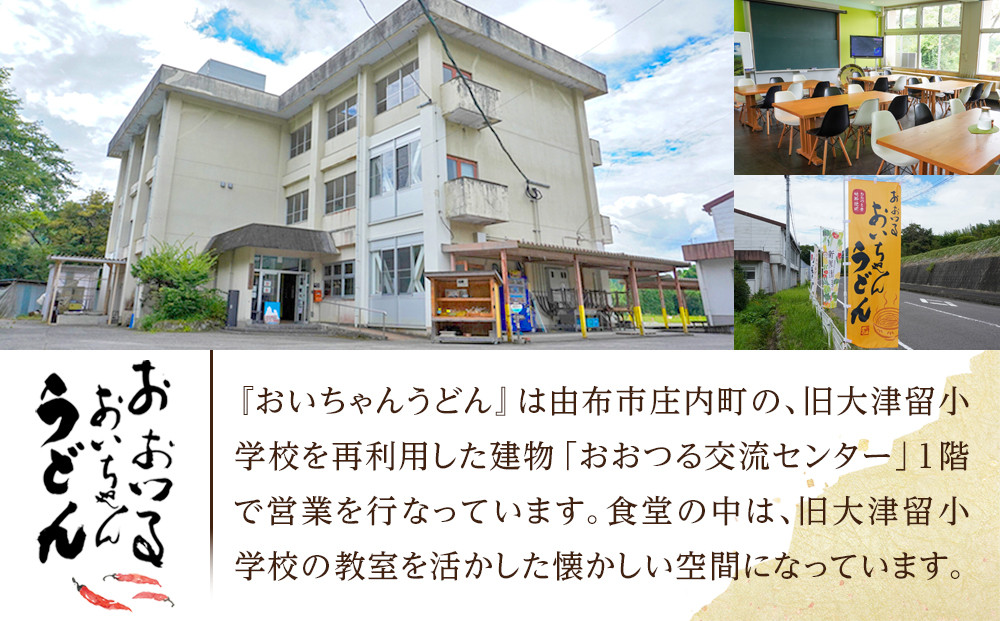 おおつる おいちゃんうどん セット ( 4食分 ) ～希釈用だし、大分県産唐辛子付き～ | うどん 冷凍 饂飩 冷凍うどん 冷凍麺 麺 麺類 真空 出汁付き 国産唐辛子 唐辛子 とうがらし