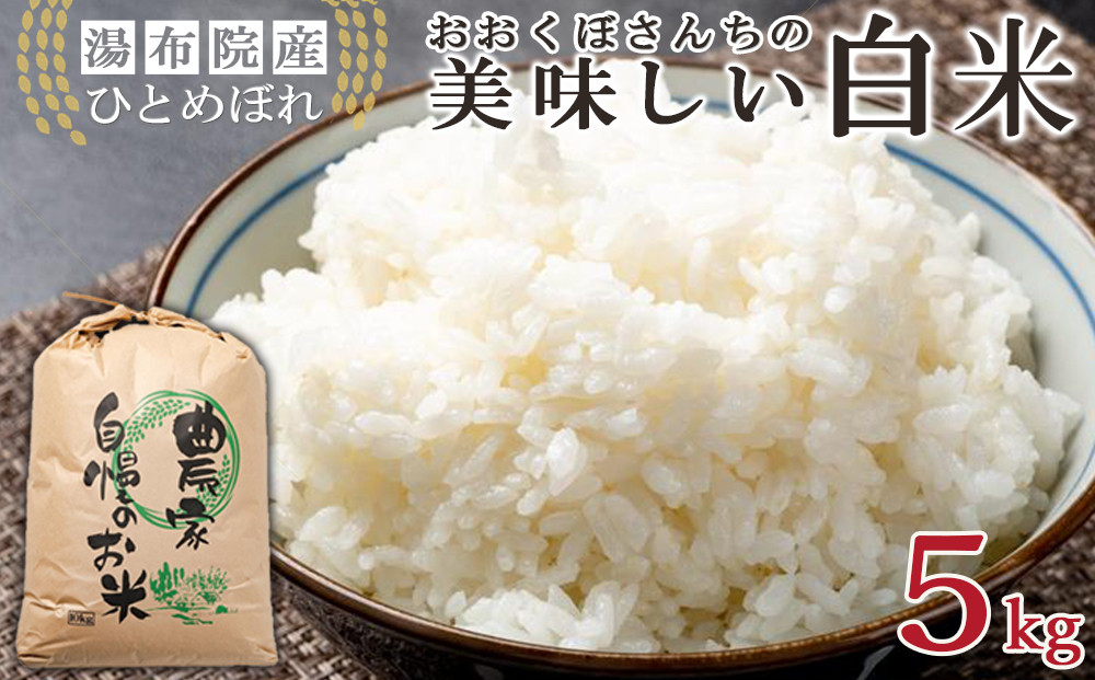 湯布院産 おおくぼさんちの美味しい 白米 5g【ひとめぼれ】
