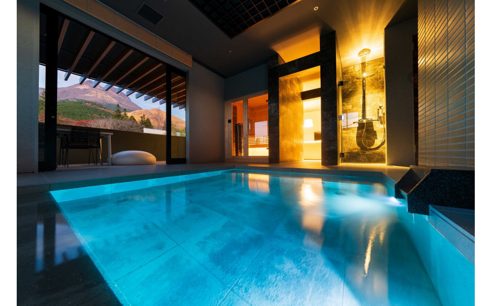 【月洸樹　由布院】1泊2食付　ペア宿泊券《【離れ】 スイート》