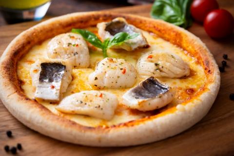 気軽に海鮮イタリアン！はものバジルソース焼き/600g_0018N