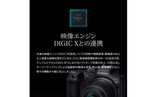 【Canon】 キヤノン ミラーレス カメラ EOS R7 ボディー キャノン 一眼 家電_0022C