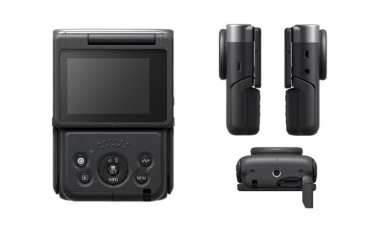 【Canon】 キヤノン Vlog カメラ PowerShot V10 スターターキット シルバー キャノン 動画 家電 旅行 軽量_0028C