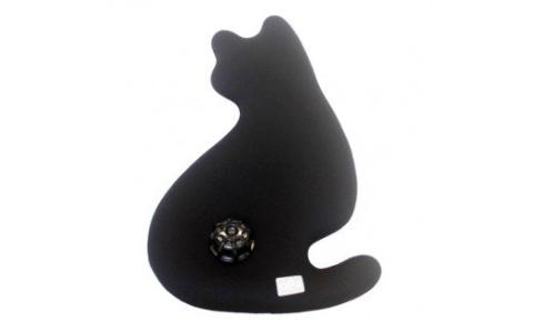 クロッツやわらか湯たんぽ/ネコタイプ（ブラック）_10107Z-1