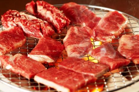 おおいた自慢の焼肉セット計1.1kg/豊後牛カルビ,モモほか_1159R