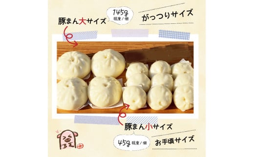 豚まん職人手作りの「豚まんセット」_1488R