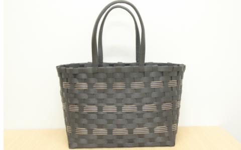 手作りクラフトバック(ブラック)  _1607R-2