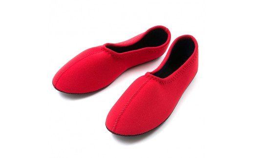 クロッツ ルームシューズ スタンダード 　レッド/S（24cm）_2038R-3