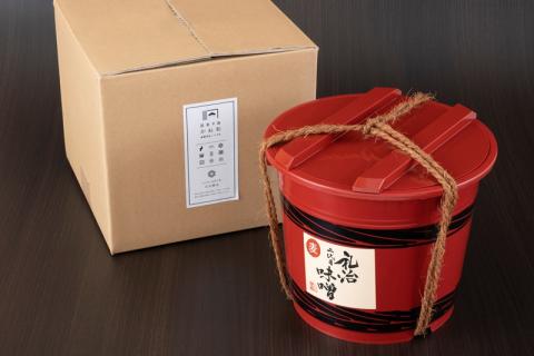 二代目礼治味噌「あわせ」化粧樽入り（4kg）・通_29068A