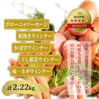 お腹いっぱいソーセージ＆ウインナーの盛り盛り２キロ越え！・通_29199A