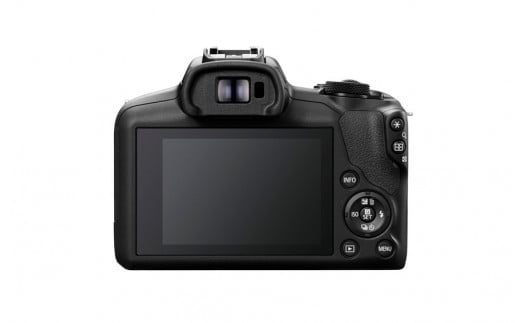 【Canon】 キヤノン ミラーレス カメラ EOS R100 ダブルズームキット 18-45mm / 55-210mm キャノン 一眼 家電_0034C
