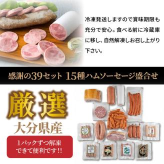 感謝の39セット/15種ハムソーセージ盛合せ3.12kg_0250N