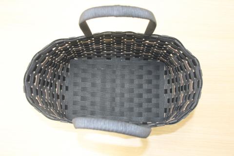 手作りクラフトバック(ブラック)  _1607R-2