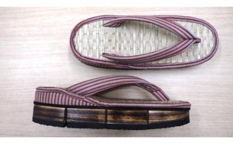 呉服屋さんの七島イ焼桐下駄（レギュラータイプ）・通_29014C