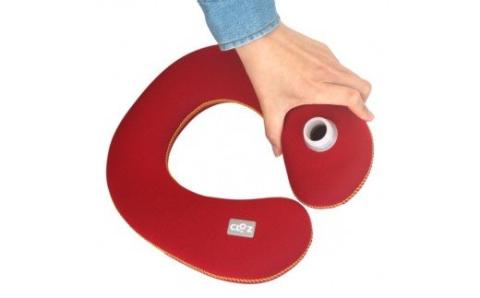 クロッツやわらか湯たんぽ・肩用タイプ（レッド）_10-101Z-1