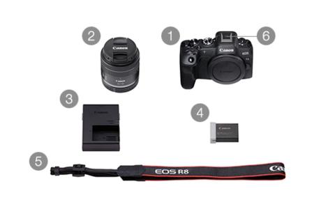 【Canon】 キヤノン ミラーレス カメラ EOS R8 RF24-50 IS STM レンズキット キャノン 一眼 家電 _0040C