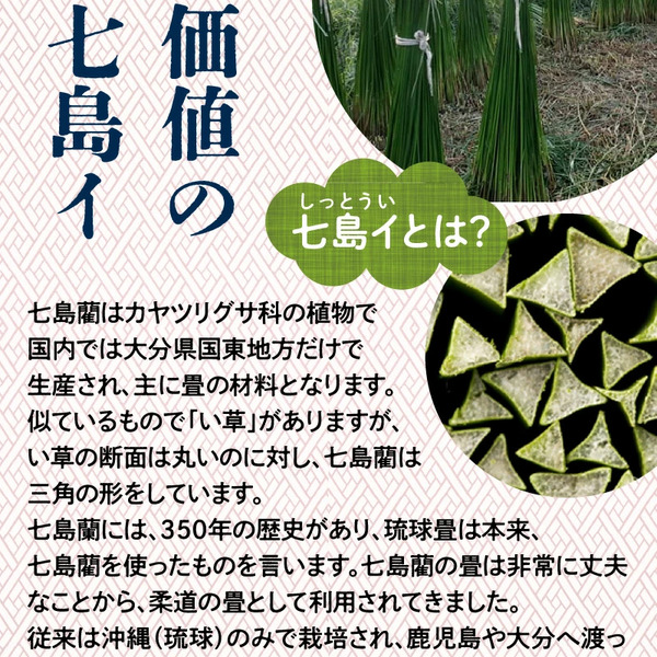 呉服屋さんの七島イ雪駄（男性用フリーサイズ）・通_29217A