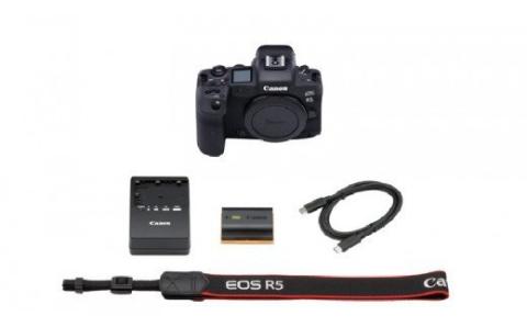 【Canon】 キヤノン ミラーレス カメラ EOS R5 ボディー キャノン 一眼 家電_0005C