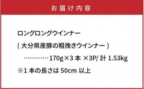 驚愕のロングロング粗挽きウインナー1.53kg_1194R