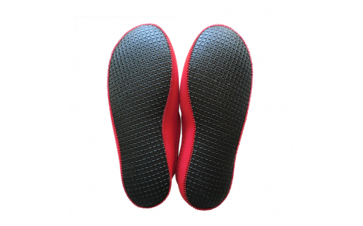 クロッツ ルームシューズ スタンダード 　レッド/XXS（22cm）_2038R-1