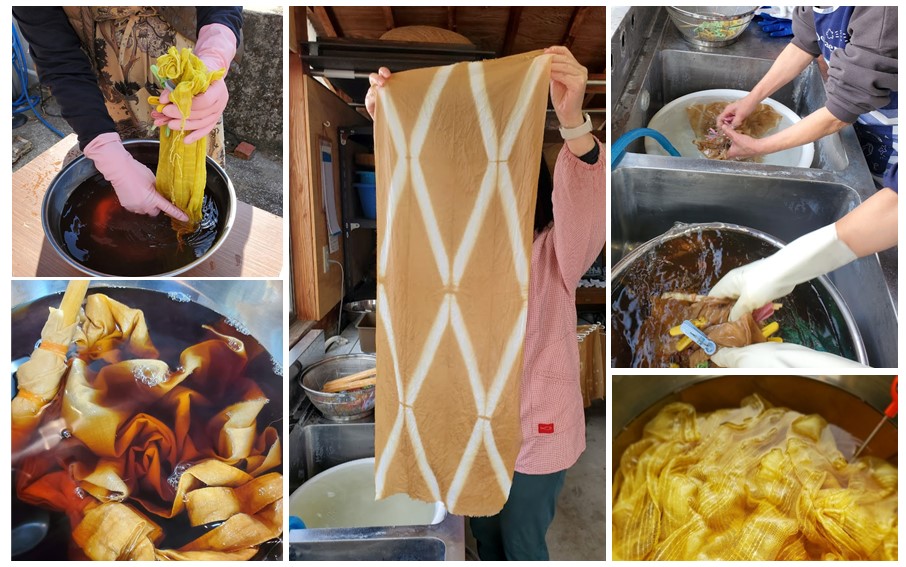 世界に1つだけのオリジナルストールがつくれる「草木染体験チケット」_2286R