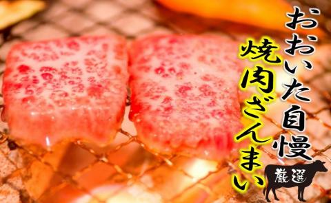おおいた自慢の焼肉セット計1.1kg/豊後牛カルビ,モモほか_1159R