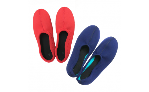 クロッツ ルームシューズ スタンダード 　レッド/XS（23cm）_2038R-2