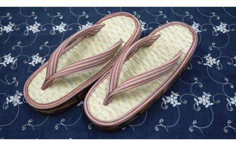 呉服屋さんの七島イ焼桐下駄（レギュラータイプ）・通_29014C