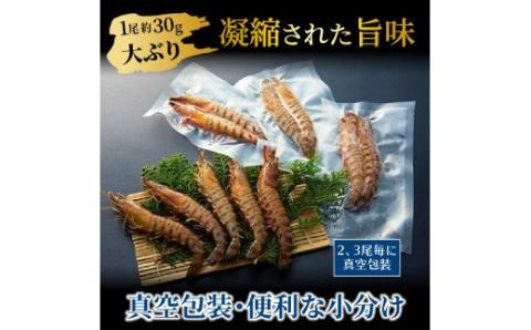 鮮度抜群！活き〆冷凍車海老（750g）_29017B