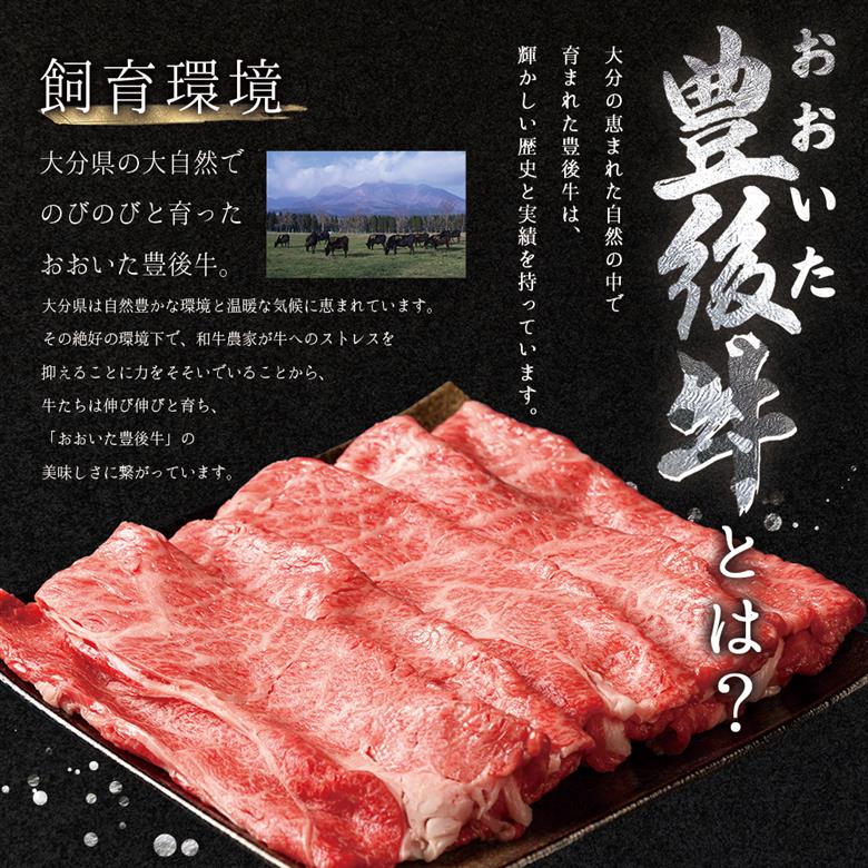 【定期便】偶数月に届く！おおいた豊後牛 しゃぶしゃぶすき焼き用(肩ロース・肩バラ・モモ肉)1kg×6回　D28-S