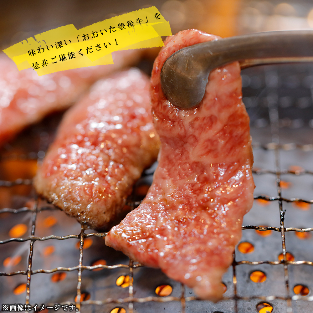 訳あり！【A4～A5】豊後牛焼肉切り落とし(肩ロース・バラ) 1kg(500g×2p)　D24