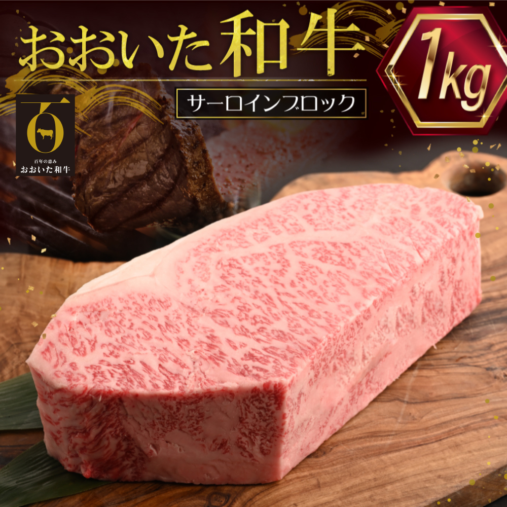 おおいた和牛サーロインブロック【1kg】 G24